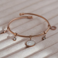 Moonlit Glow Charm Bracelet