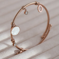 Moonlit Glow Charm Bracelet
