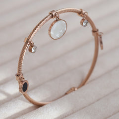 Moonlit Glow Charm Bracelet