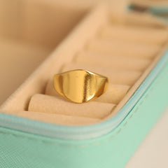 Sleek Definition  Minimalist Ring