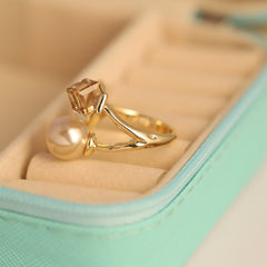 The Sweet Sparkle Trio Ring