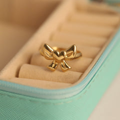 Heart Bow Ring