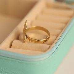 Starfish Charm Ring