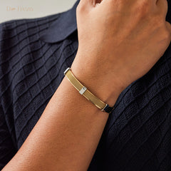Golden Mist Mesh Cuff