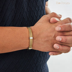 Golden Mist Mesh Cuff